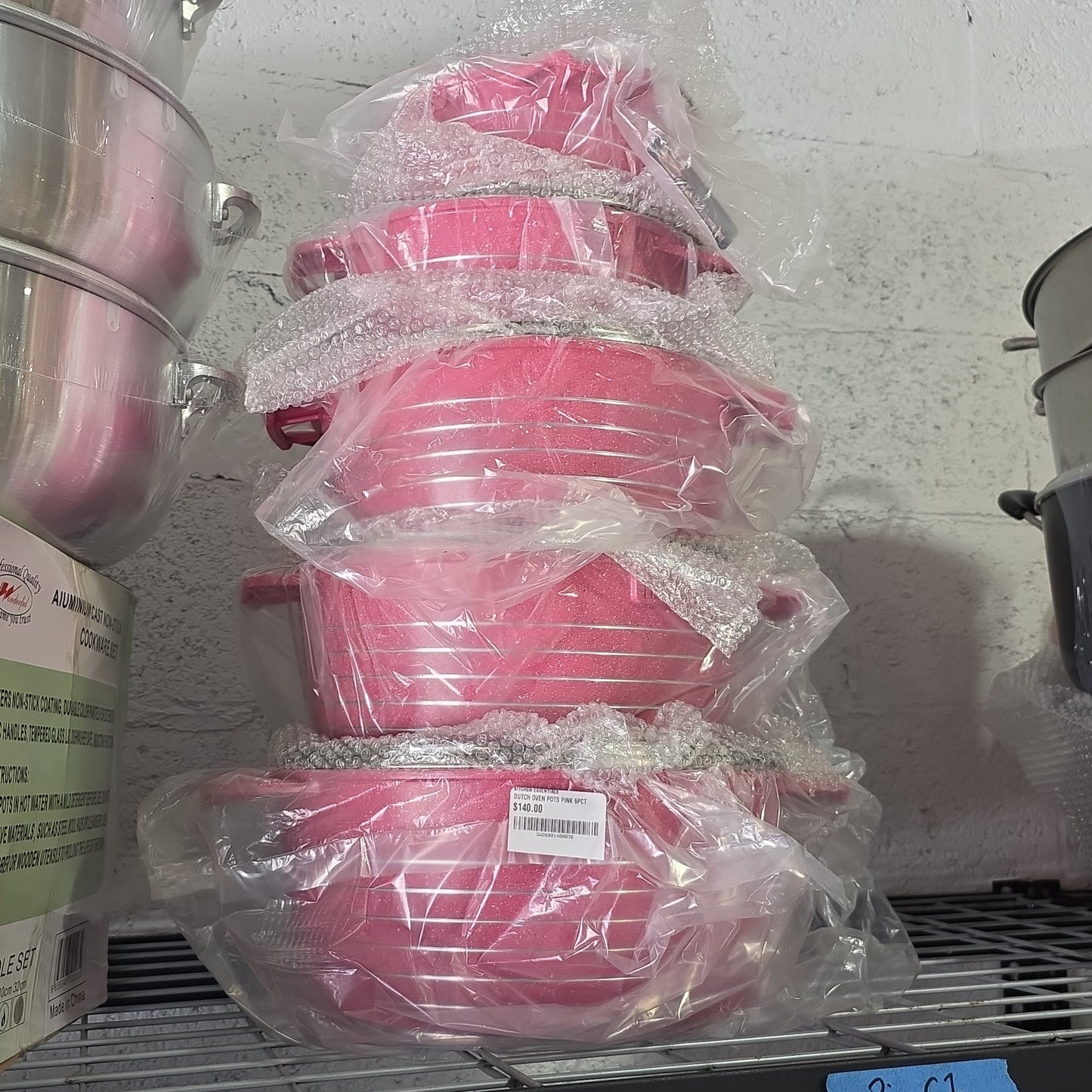DUTCH OVEN POT ROSE 5PCT