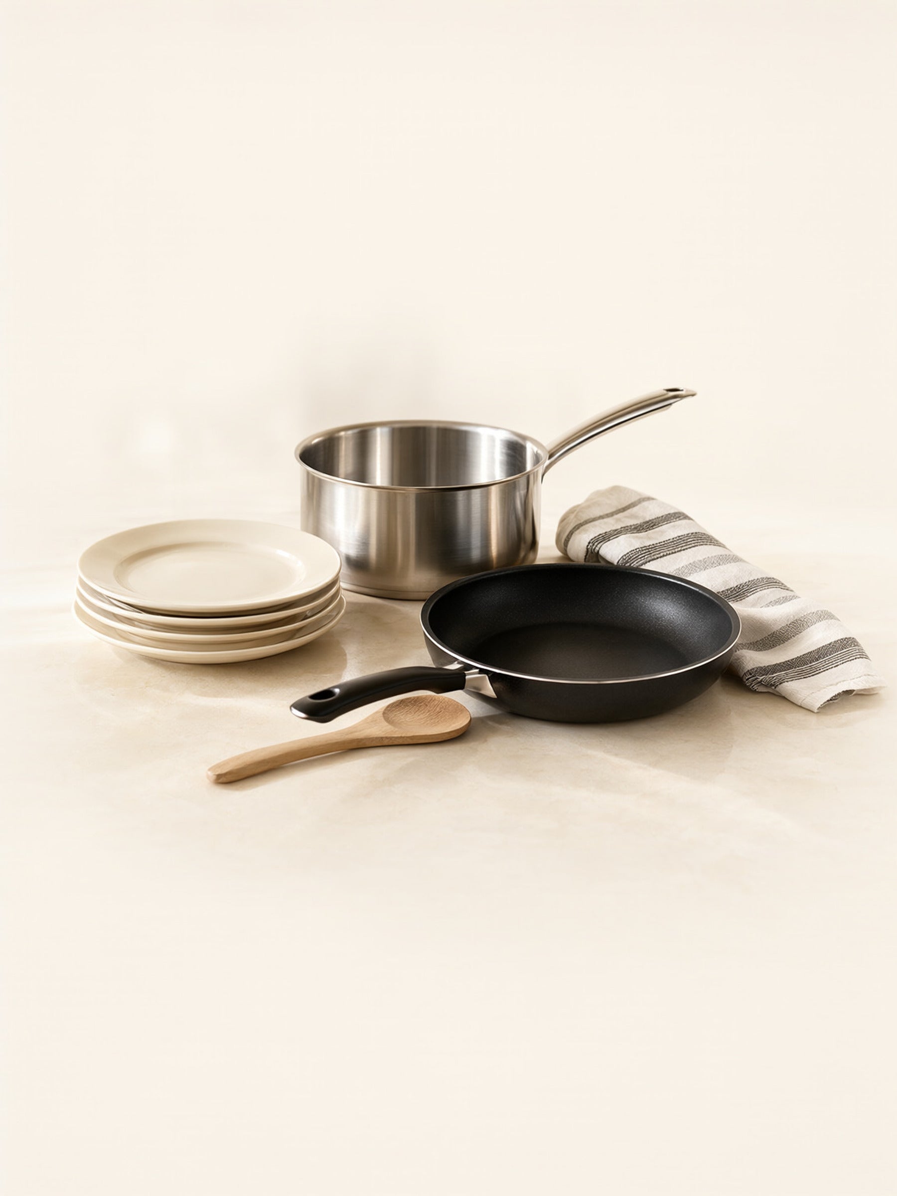 Kitchen essentials and cookware at Angels Miracle Market