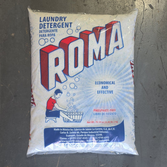Roma Powder Laundry Detergent – 2 kg, 2-Pack