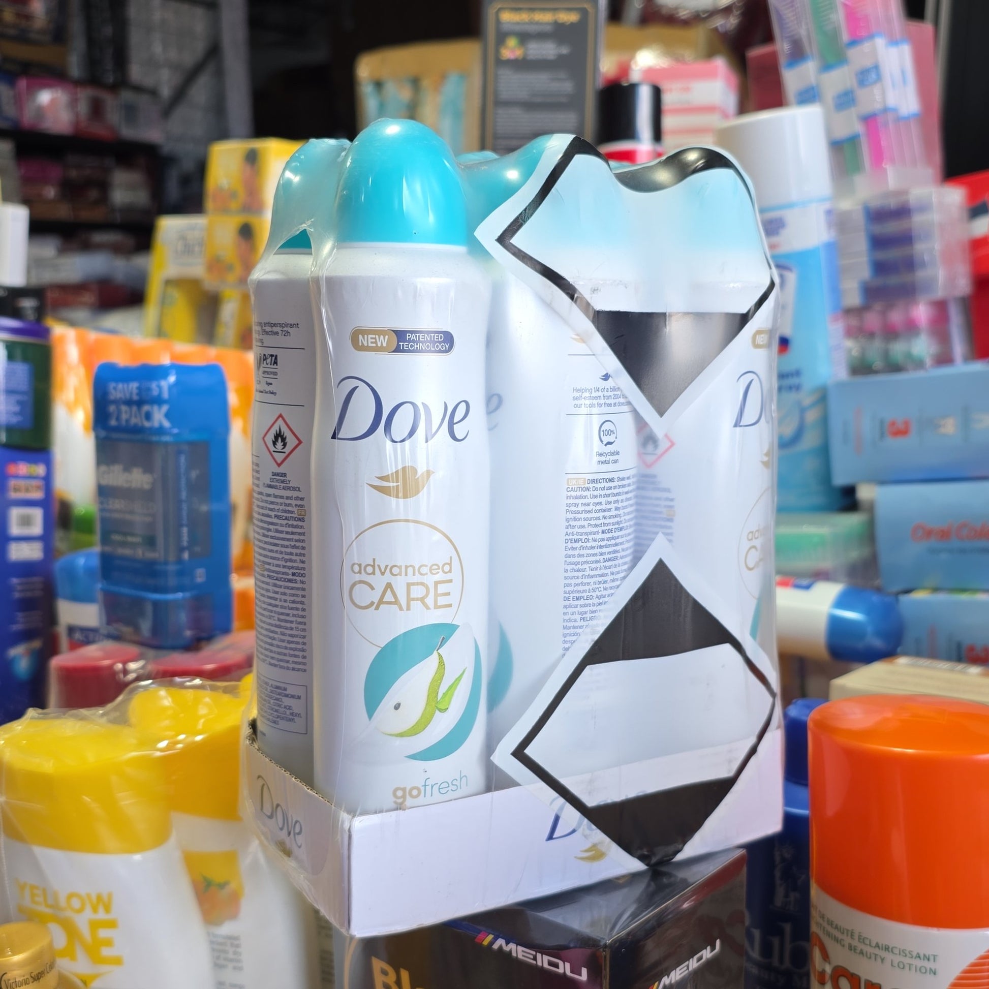 Dove Go Fresh Pear & Aloe Vera Scent Deodorant Spray 250ml