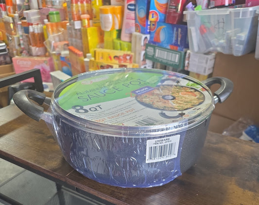 Uniware 8-Quart Aluminum Non-Stick Sauce/Stock Pot