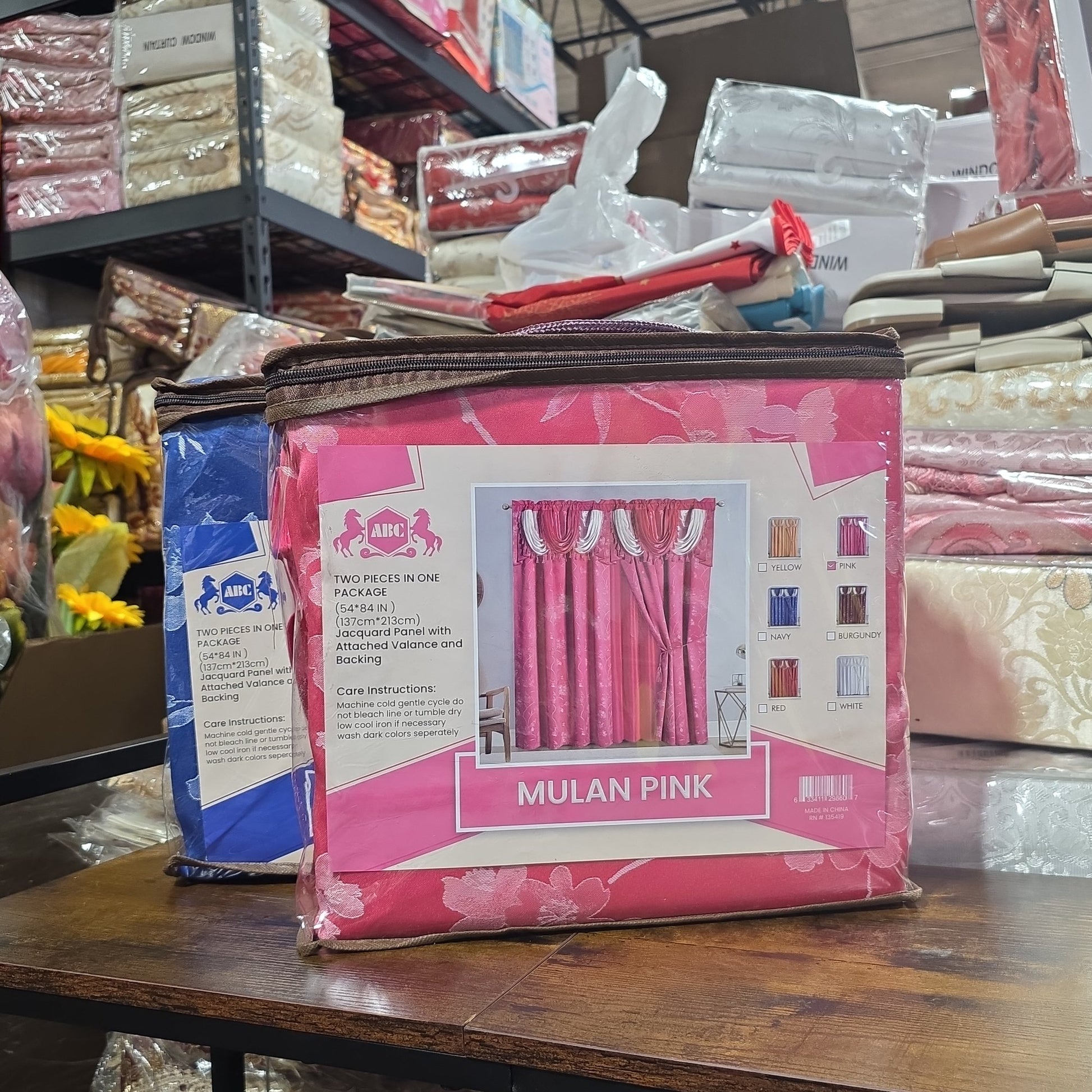 ABC Curtains - PINK