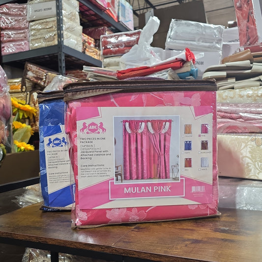 ABC Curtains - PINK