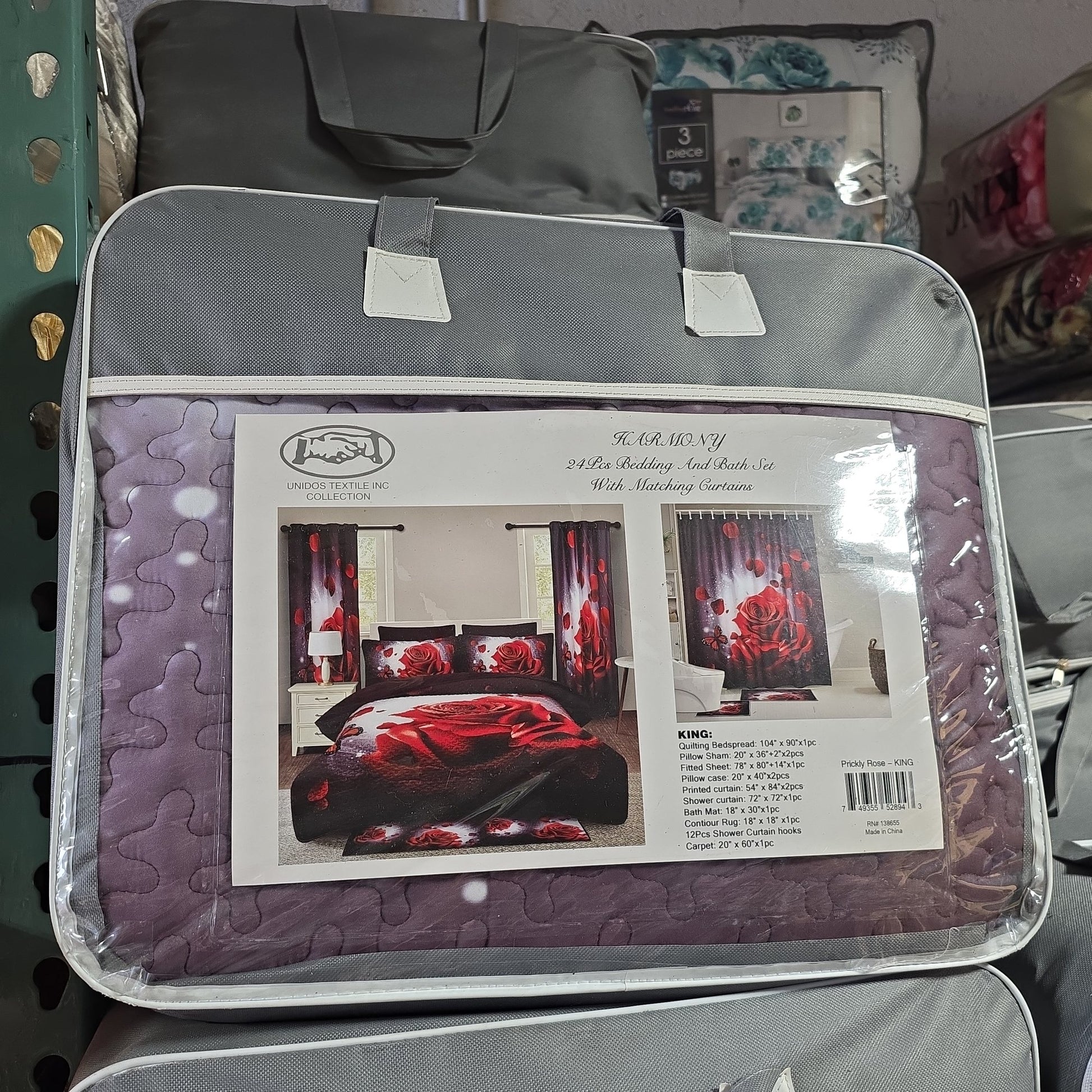 Harmony 24-piece Bedding and Bath Set