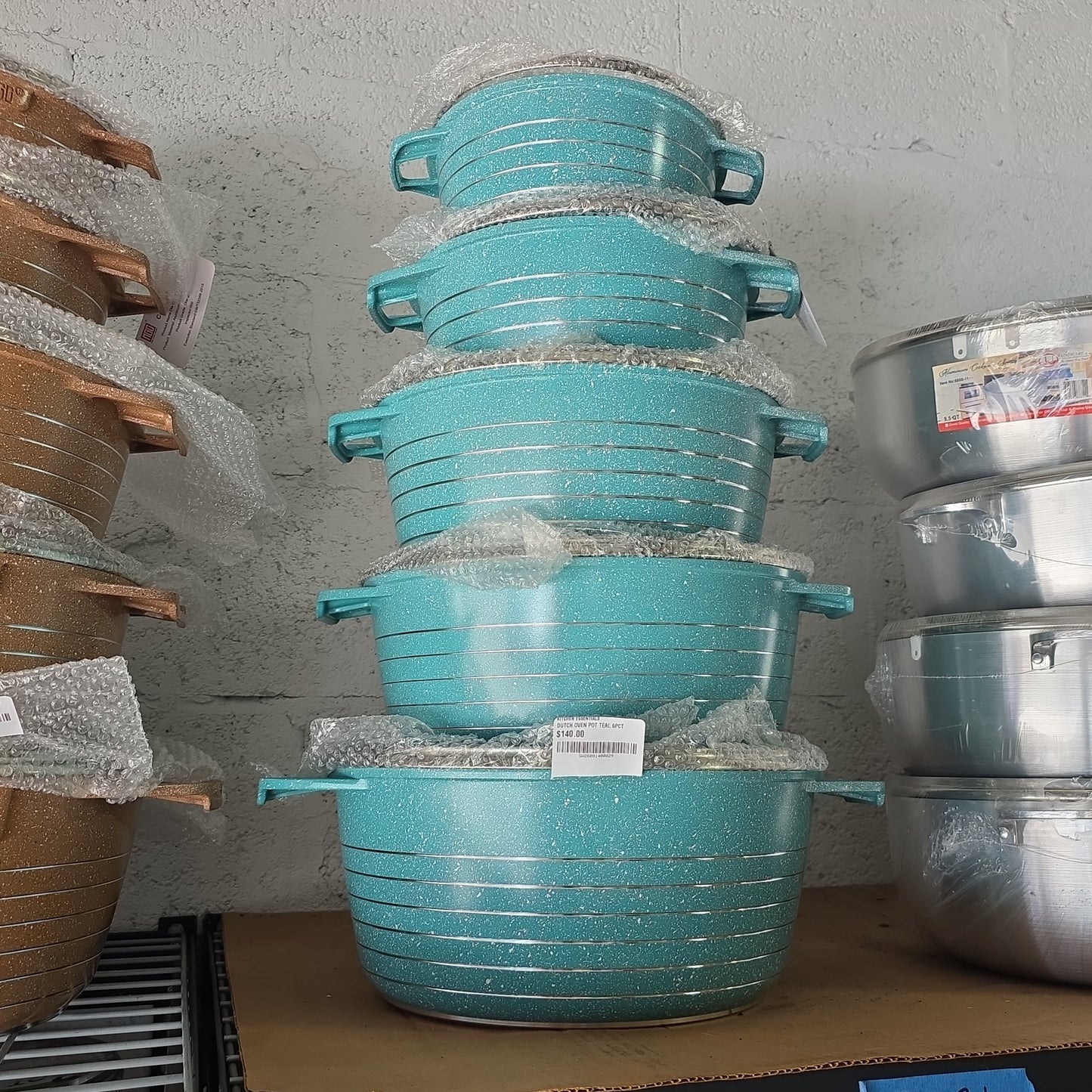 DUTCH OVEN POT TEAL 5PCT