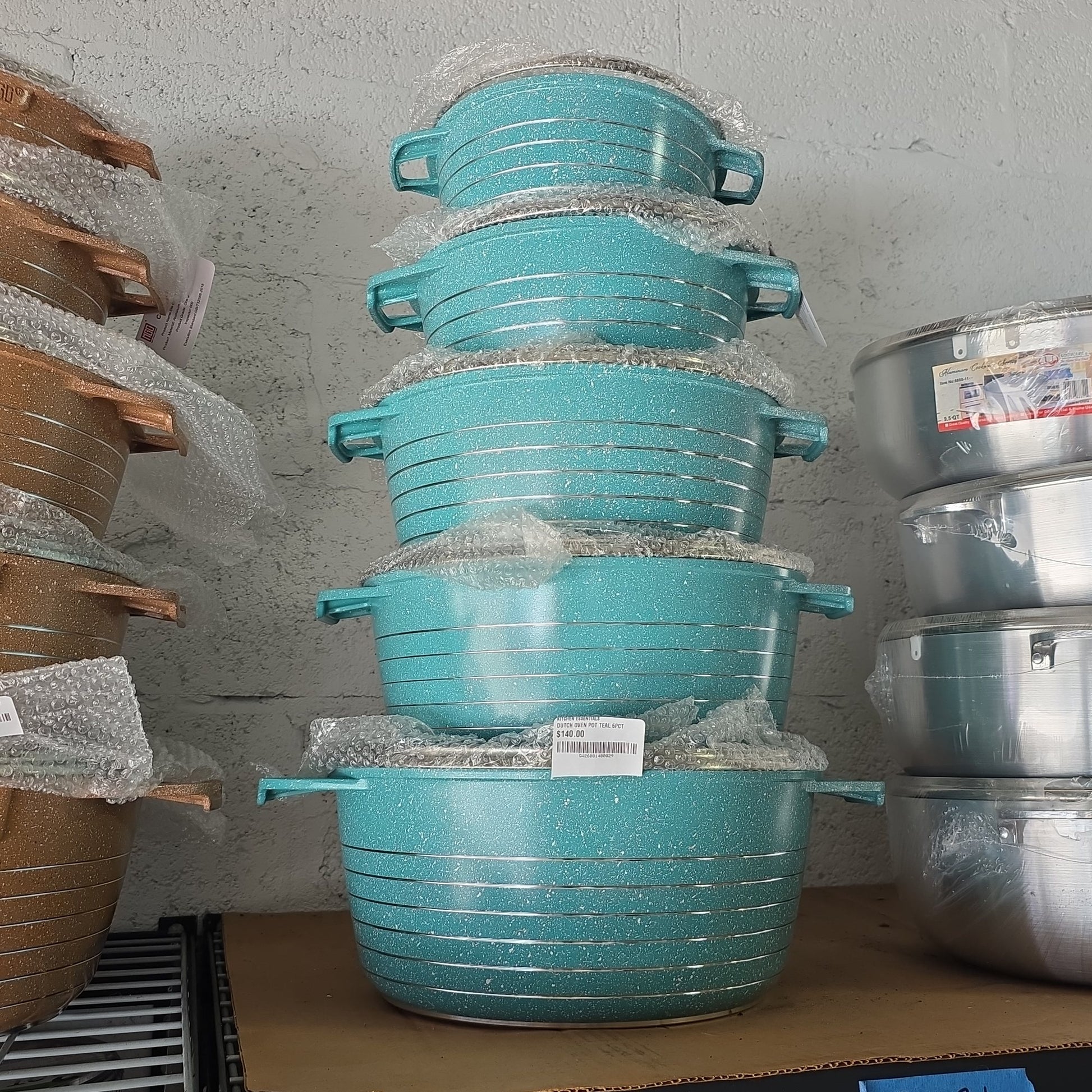 DUTCH OVEN POT TEAL 5PCT