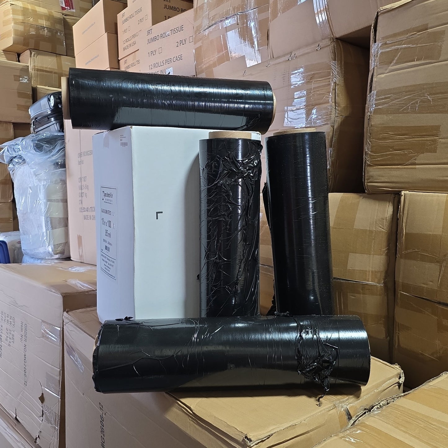 Black Stretch Film