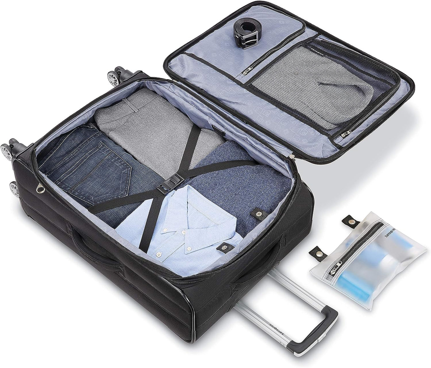 Premium Softside Expandable Luggage with Spinners