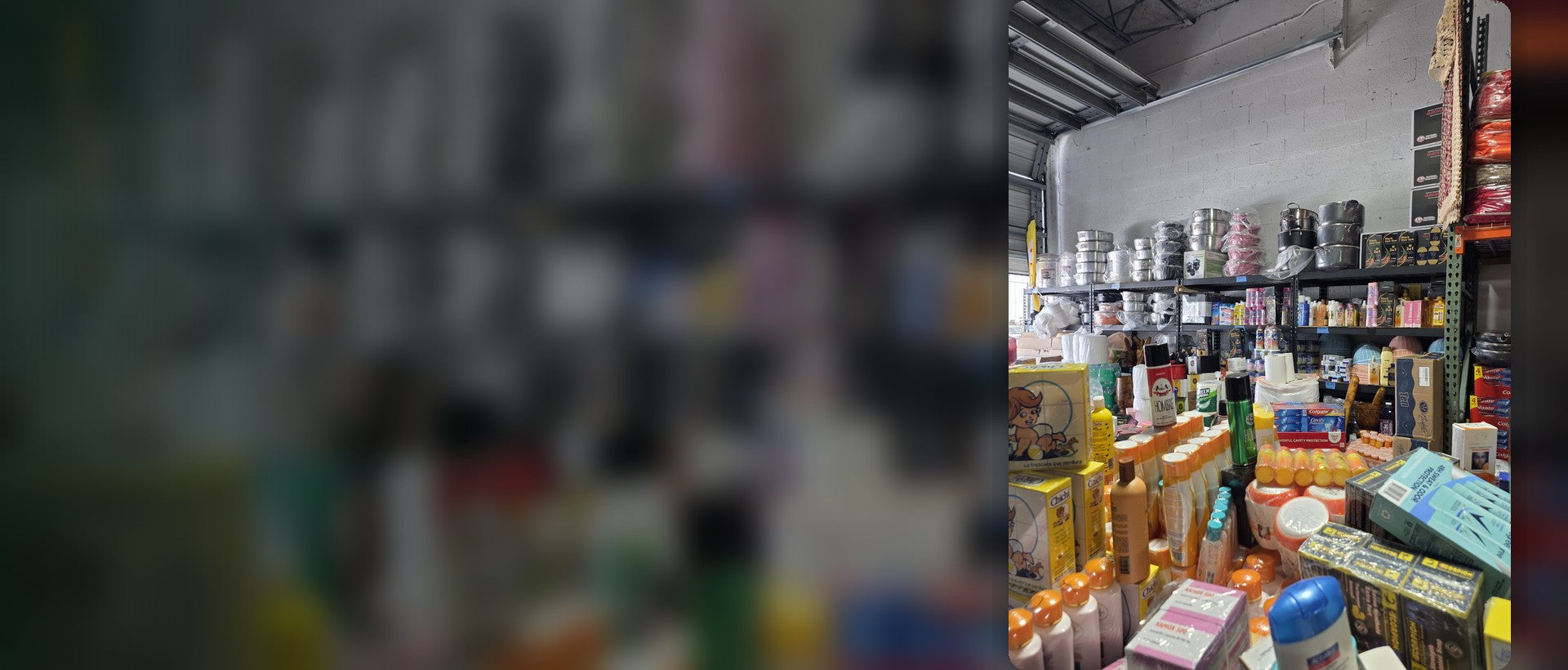 Home essentials and household goods department